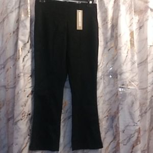 Bllack/ silver shimmer stretch pants
